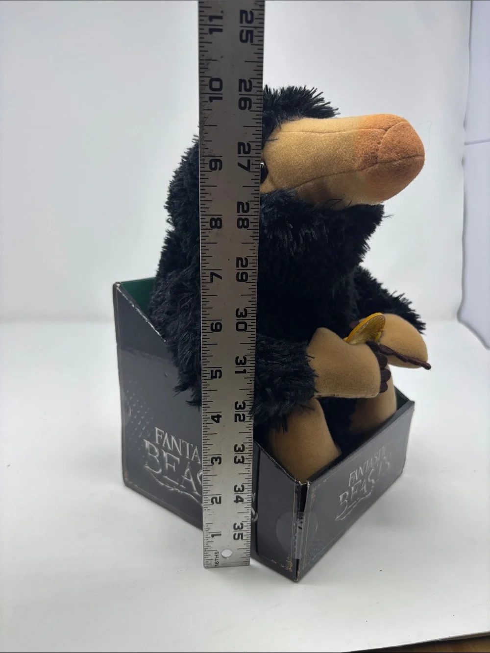 Warner Bros. Fantastic Beasts Niffler Plush - Black and Tan with Gold Coin